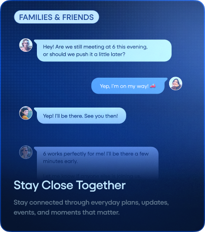 Families and friends